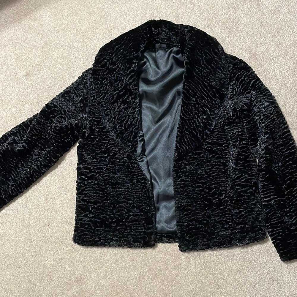 Black dress overcoat